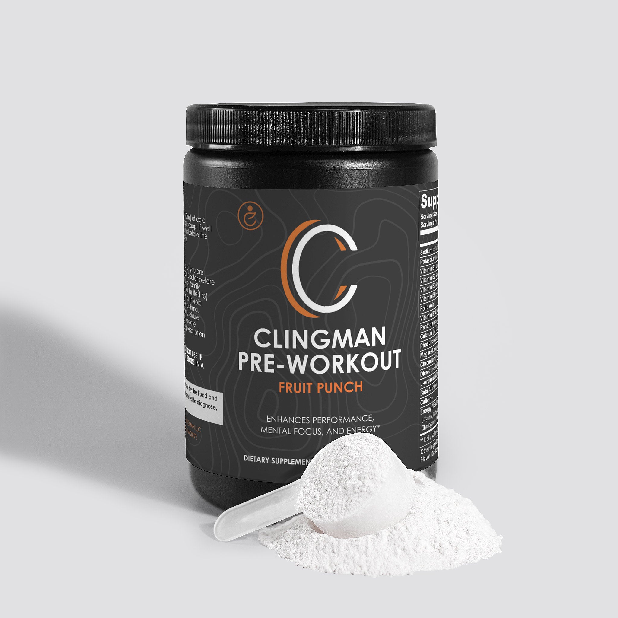 Clingman Pre-Workout (Fruit Punch)